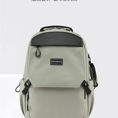 新秀麗雙肩包TR1*94035卡其色